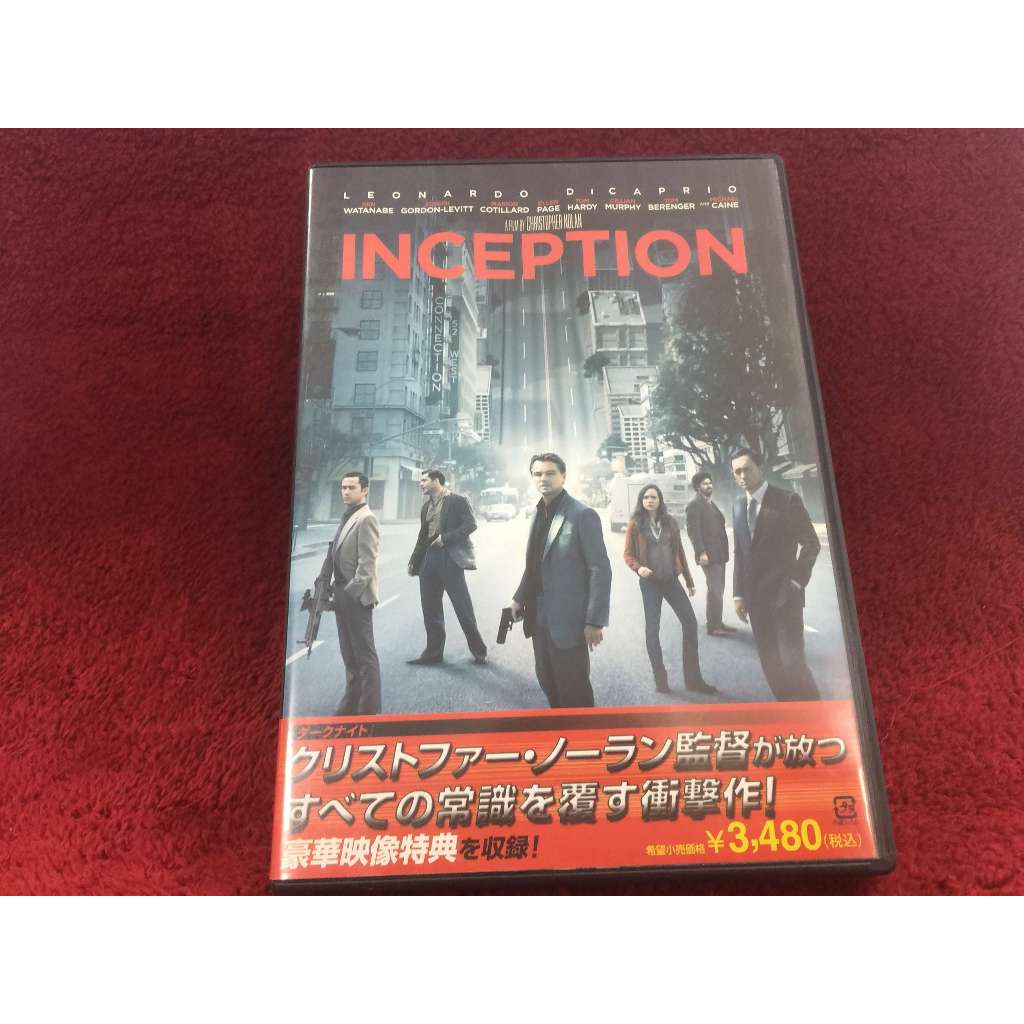 DVD สากล Inception สภาพตามรูปปก ZD23-4