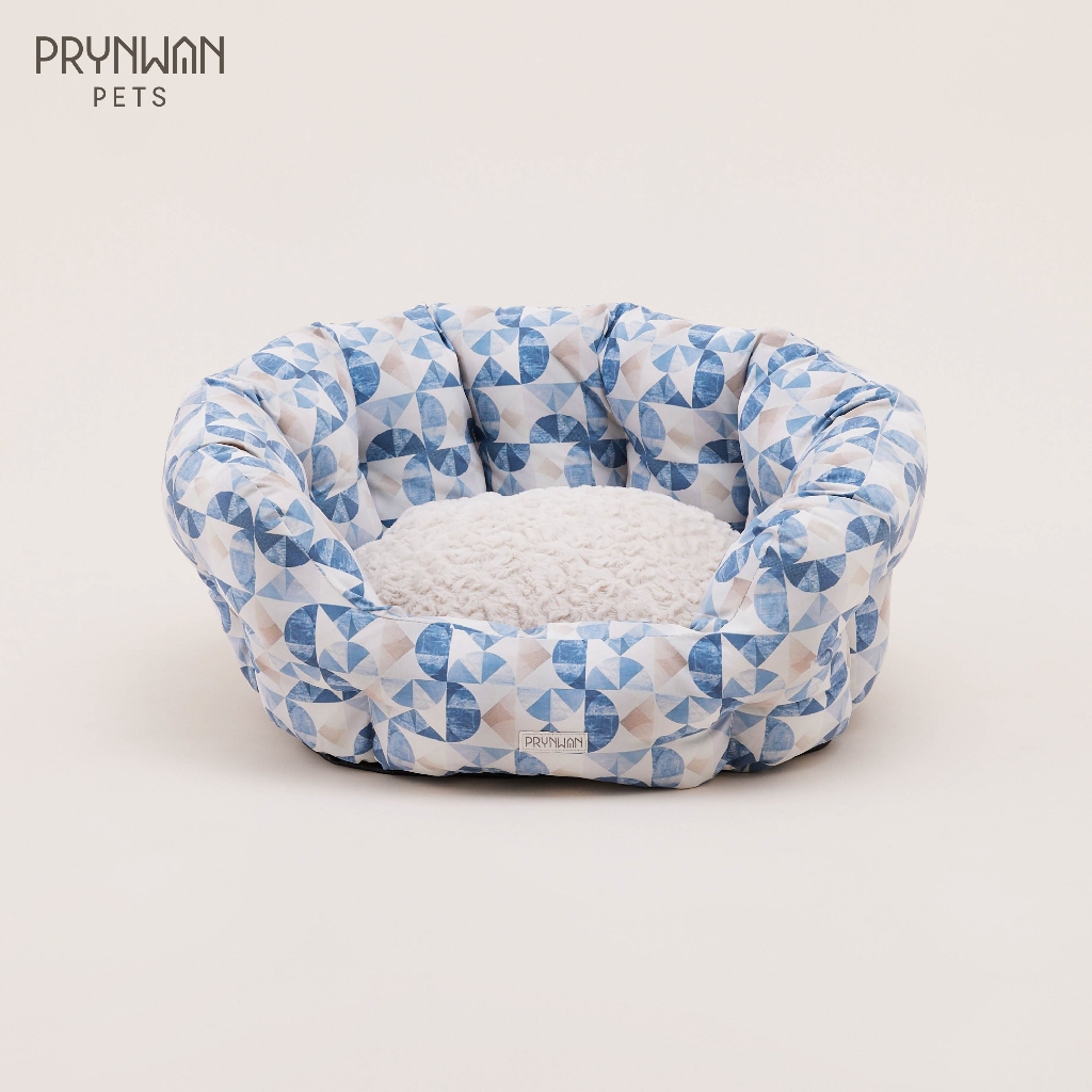 PRYNWAN Pets - Polyester Pets Bed ที่นอนสุนัข สีฟ้า