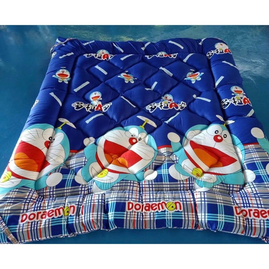 topper6ฟุตหนา3-4นิ้ว หนานุ่ม โรงงานมาเองท็อปเปอร์ ใยขนห่านเทียมกันไรฝุ่น มีให้เลือกหลายลาย