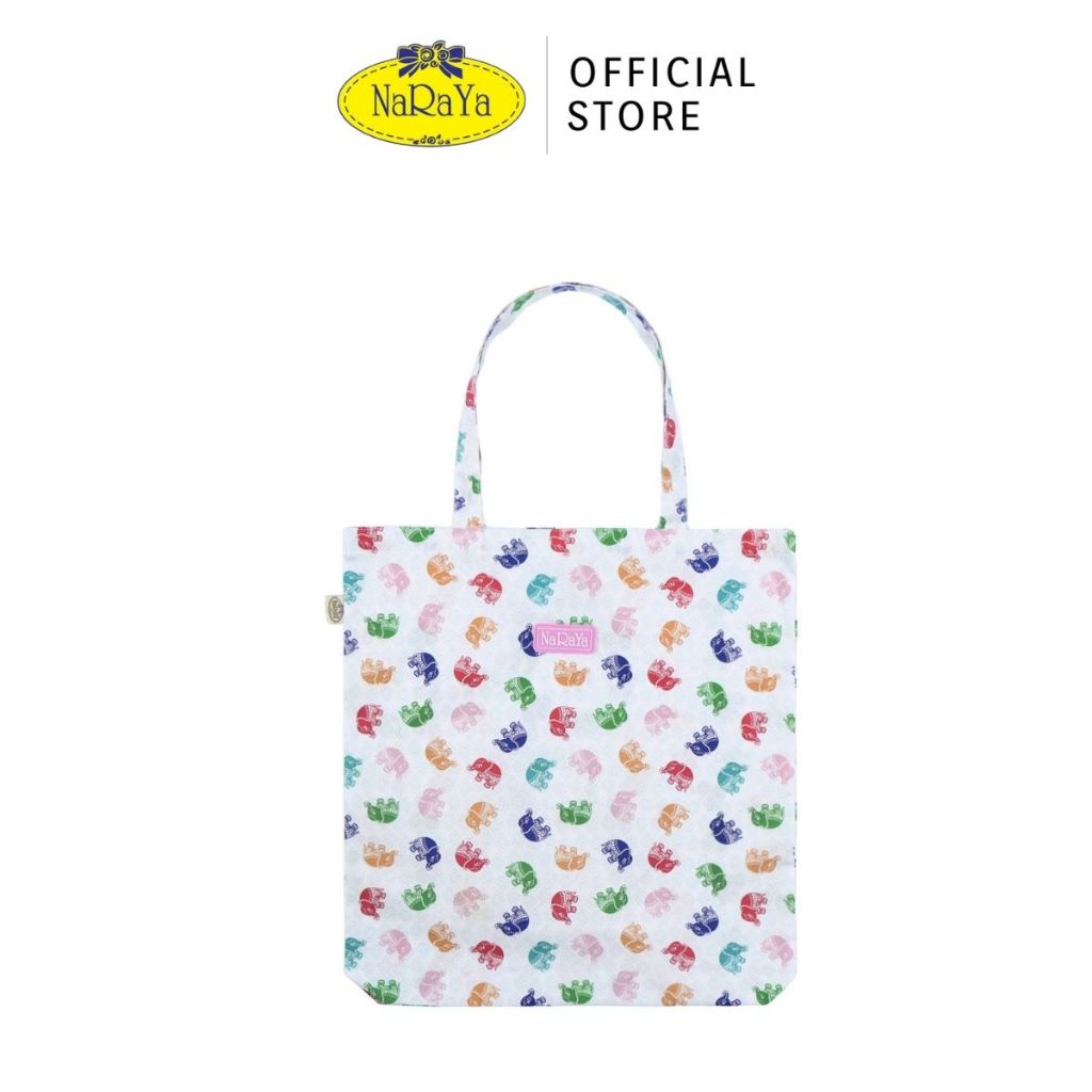 NaRaYa Foldable Shopping Bag กระเป๋าผ้าพับเก็บได้ NB-795N/L