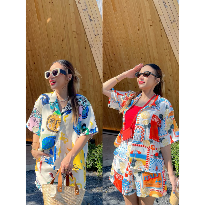 SUSE SET 2ลาย(เสื้อ+กางเกง)