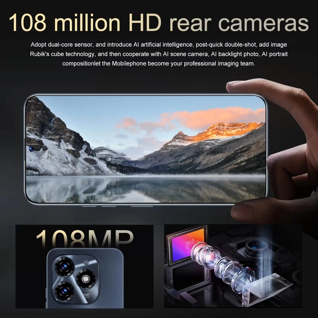 สมาร์ทโฟน V29  Android 5G 16GB+512GB Dual SIM 7.3 นิ้ว 6800 mAh 5G Android โทรศัพท์เกมมิ่ง COD thumbnail 7