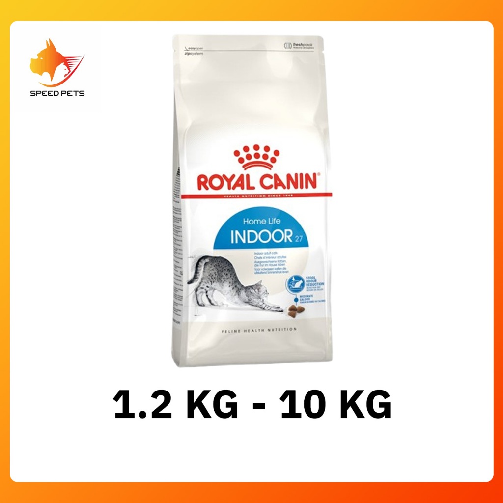 Royal Canin Indoor Cat  โรยัล คานิน อาหารแมว อาหารแมวเลี้ยงในบ้าน ขนาด 1.2kg - 4kg