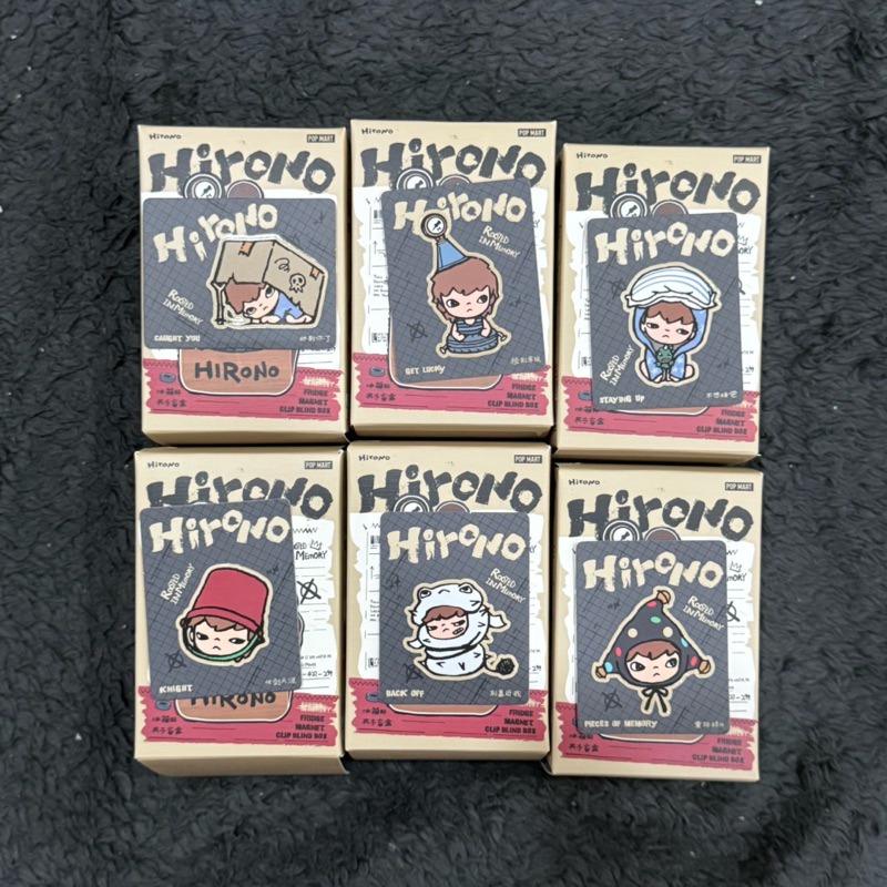 HIRONO ECHO - fridge magnet clip