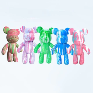 เซ็ทหมีเทสี DIY ของเล่นศิลปะเสริมพัฒนาการ มีอุปกรณ์ สี พร้อมทำ / หมีเปล่า ใช้ตกแต่งในบ้าน (มีของพร้อมส่งในไทย)
