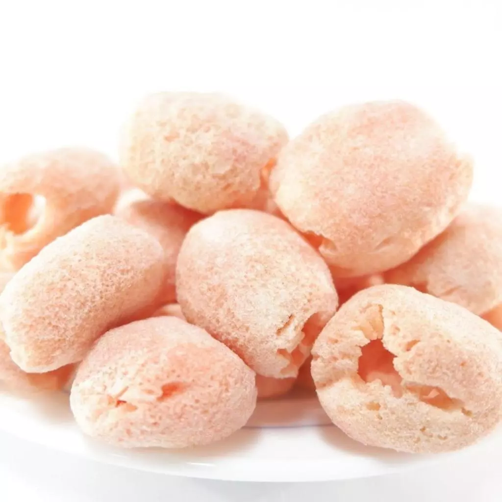 เงาะฟรีซดราย หวานธรรมชาติ ไม่มีน้ำตาล กรอบอร่อย ฟู ร้านสเเน็คกี้ ขนม ของกิน ขนมกินเล่น snackies thumbnail 3