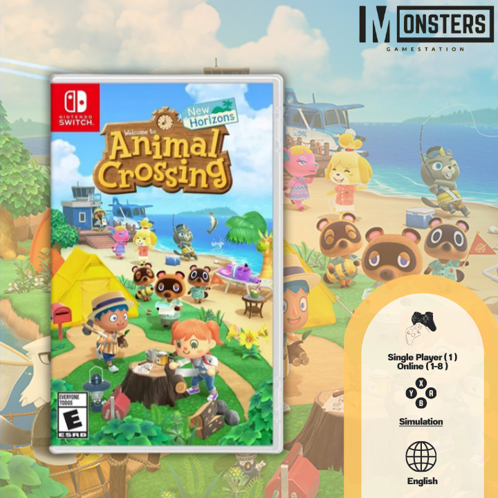 (สินค้าพร้อมส่ง) [Nintendo Switch] Animal Crossing New Horizons [มือ1]
