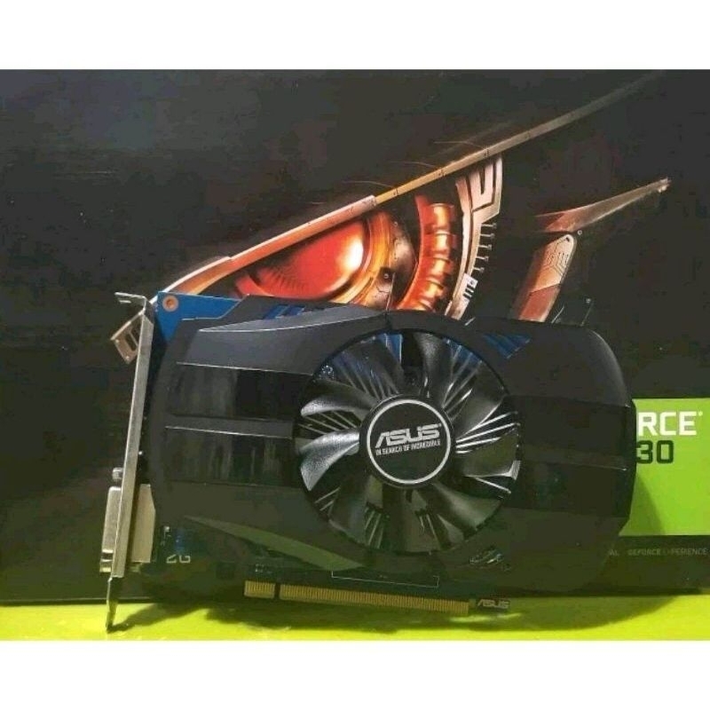 การ์ดจอ ASUS รุ่น NVIDIA GeForce GT 1030 2GB DDR5 (no box) ไม่ต่อไฟเลี้ยง (สินค้ามือสอง ไม่มีกล่อง)