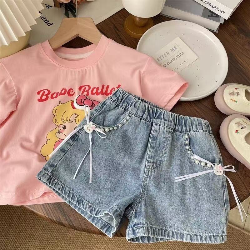 พร้อมส่ง ร100 5158 ยีนส์น่ารัก