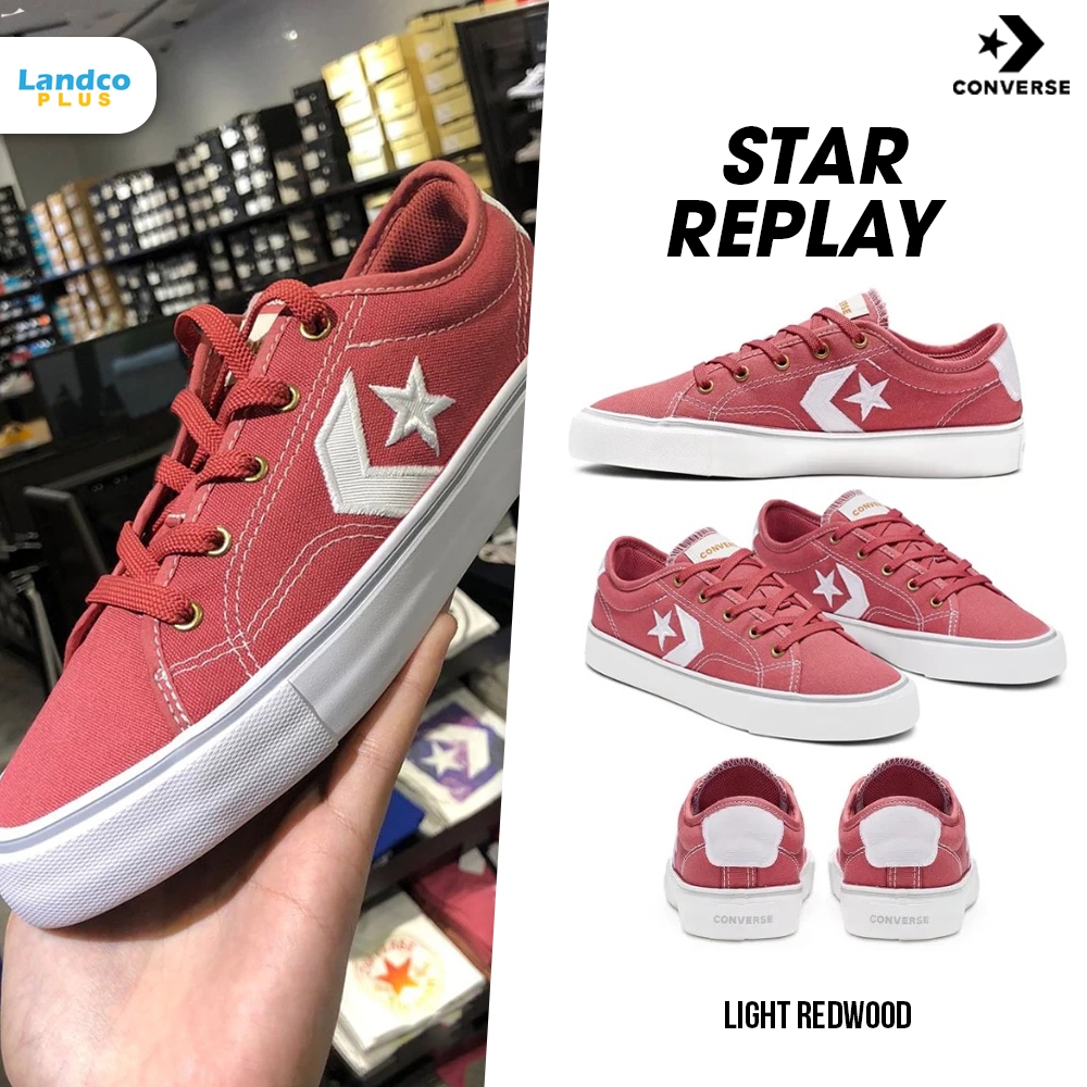 Converse รองเท้าคอนเวิร์ส รองเท้าแฟชั่น  W Star Replay OX 565253CF9RO (1890)