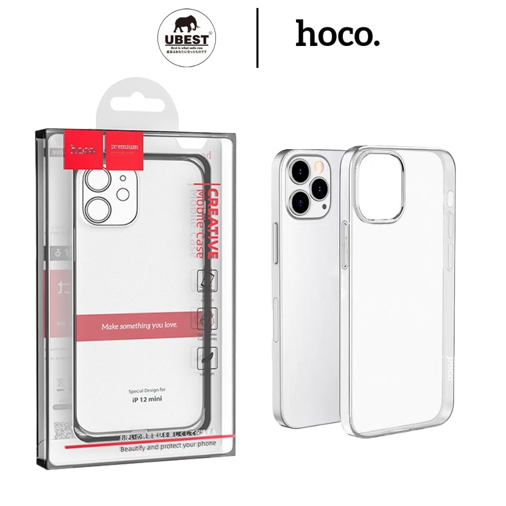 เคสใส Hoco เคสซิลิโคนนิ่มFOR 17 17Pro 17Air 17Promax iPhone16/16/16pro/7plus/8plus/X/Xs/XR/Xsmax/ip11/ip15pro/14proMax