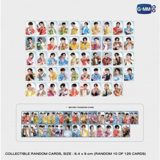 🩵พร้อมส่ง🩵 BOYS COLLECTIBLE RANDOM CARD SONGKRAN COLLECTION Pond Fourth Force Book Perth William Est Lykn Etc. - รูปที่ 5