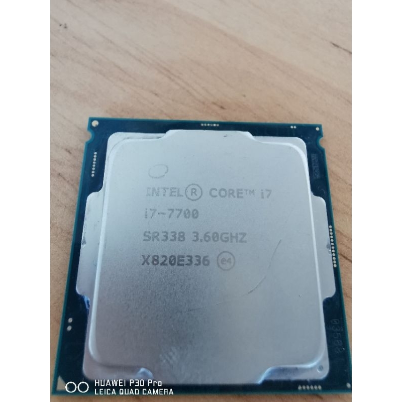 cpu​ core i7 7700 ใส่กับบอร์ด​ lga1151 เจน7