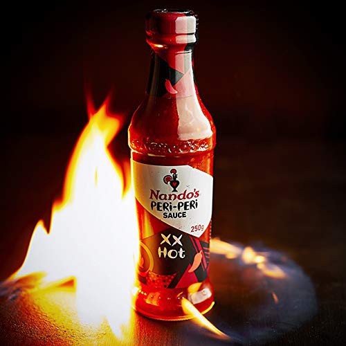 Nandos Peri-Peri Sauce XX Hot 250g - นันดอส ซอสเปริ-เปริ ฮอทขนาด 250 กรัม