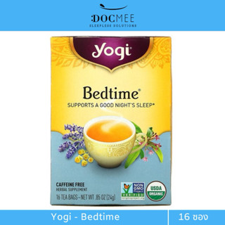 Docmee l Yogi Tea, Bedtime (Lot ใหม่ Exp.12/27) Caffeine Fre…