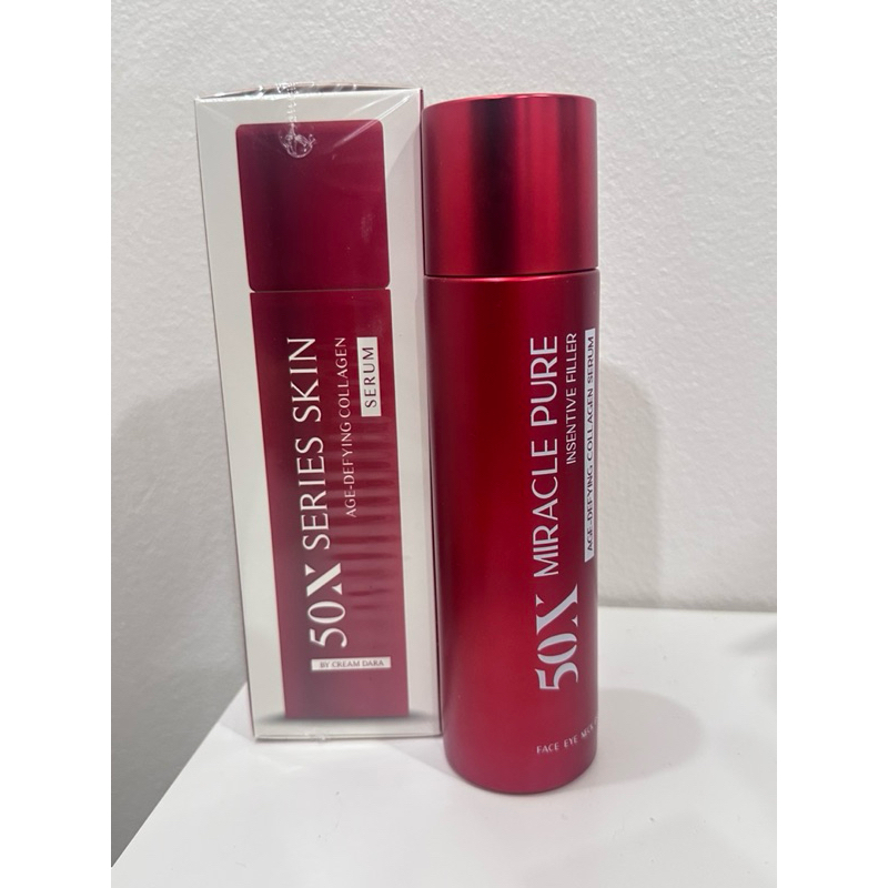 เซรั่มน้ำตบดารา SERIES SKIN 50X MIRACLE PURE AGE-DEFYING COLLAGEN SERUM