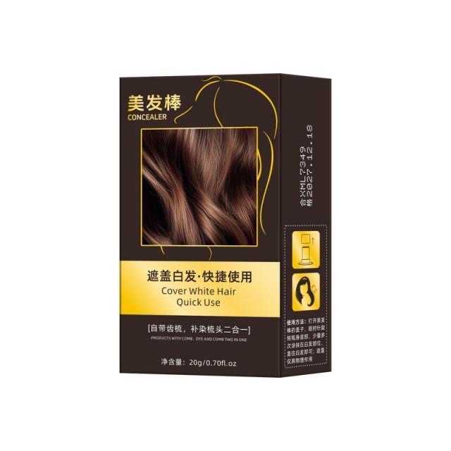 บาล์มปิดผมขาว Snowmolly Hair Cushion คุชชั่น ปิดผมบาง ปิดเหม่ง กันน้ำ แต่งสีผมได้ดังใจ ขนาด 20 g. - รูปที่ 3