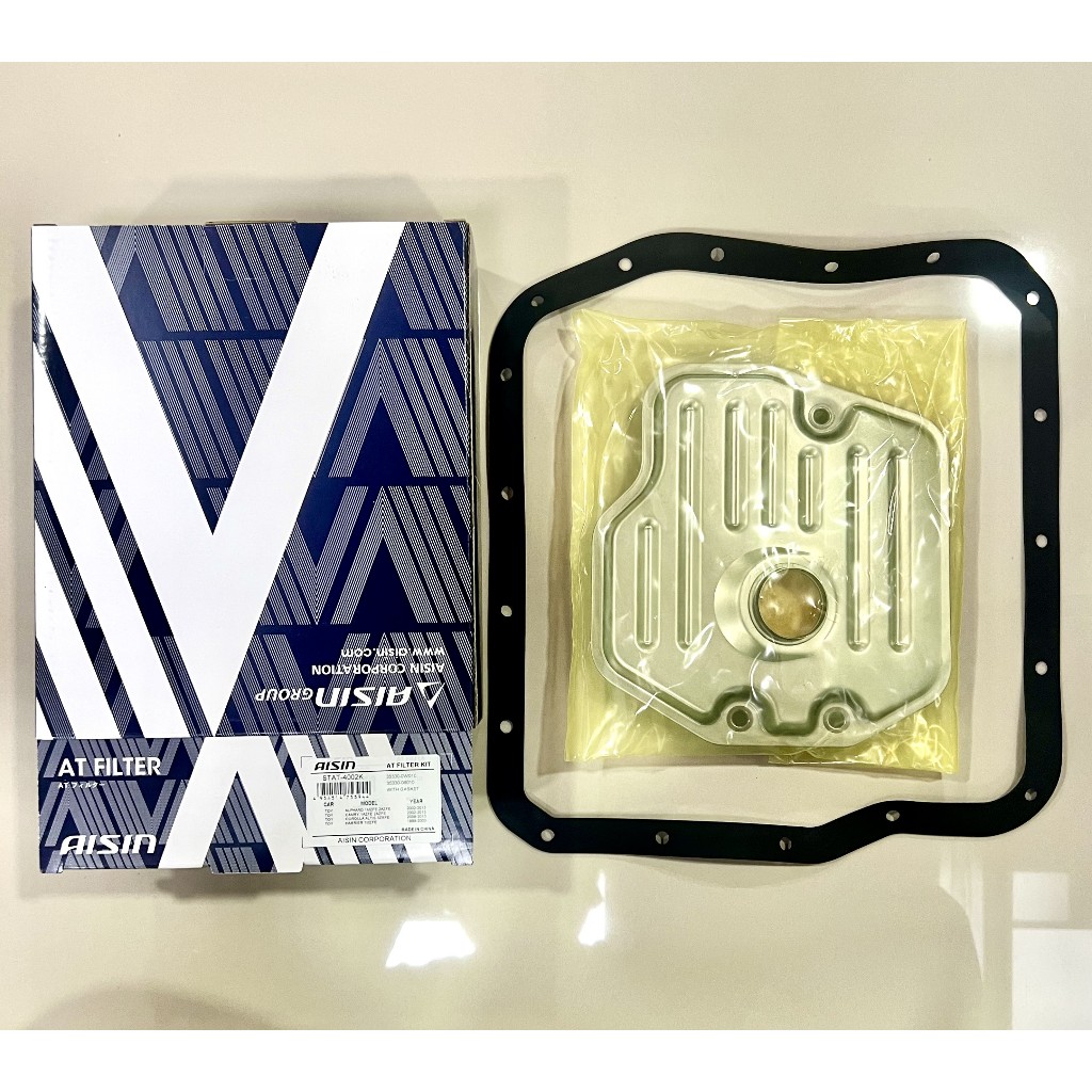 กรองเกียร์ออโต้+ปะเก็น AISIN STAT-4002K TOYOTA ALPHARD ALTIS CAMRY ESTIMA HARRIER WISH