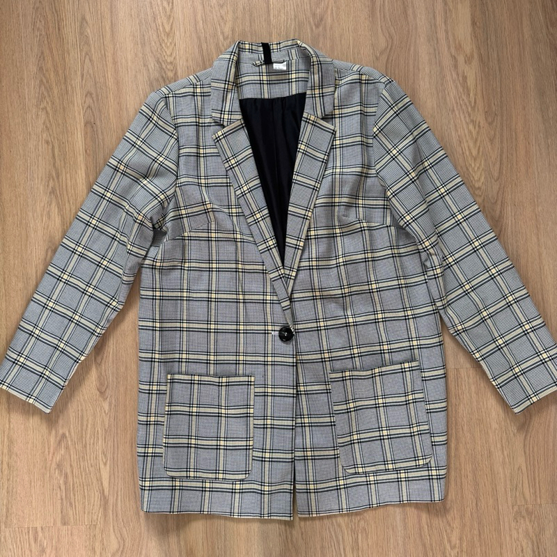 【USED】 สูท Blazer แบรนด์ H&M