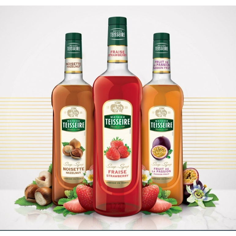 Mathieu Teisseire Syrup เทสแซร์ไซรัป ทุกรส ขนาด 700 ml และ 1000 ml
