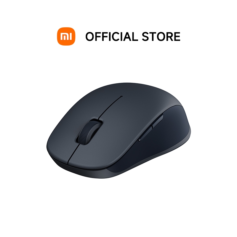 Xiaomi Dual-mode Wireless Mouse 2 (Black)｜การเชื่อมต่อสองโหมด｜เสียงคลิกที่เงียบ｜กระชับพอดีมือ
