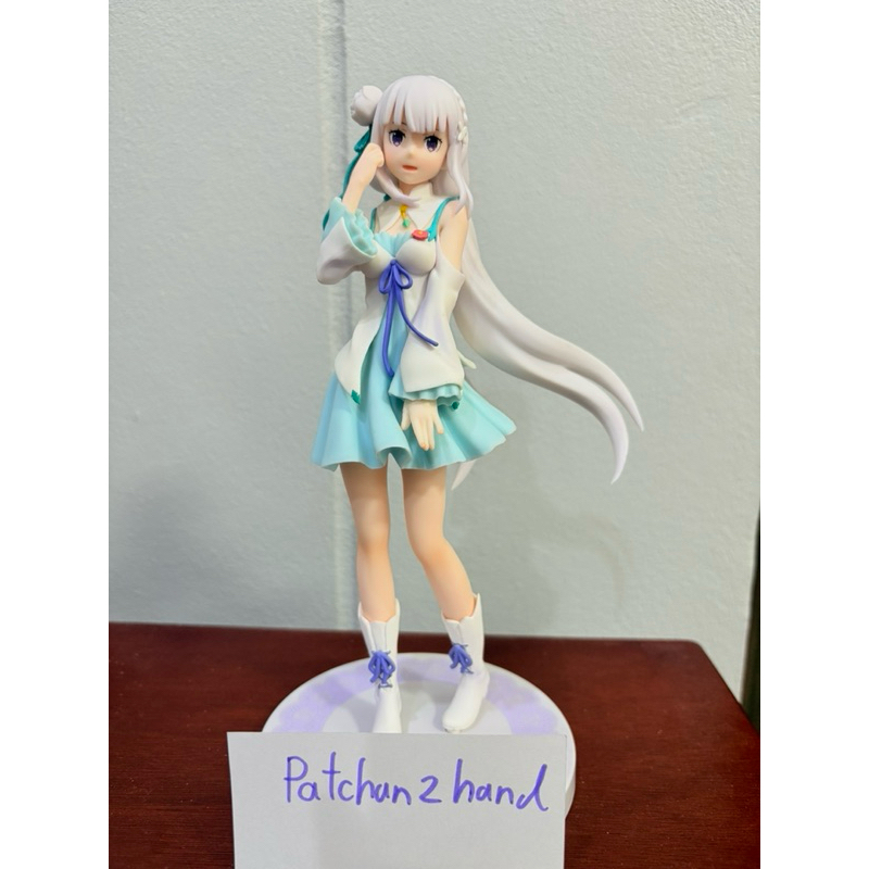 Re:Zero Starting life in Another World - Emilia - PM Figure - SEGA (มือ2 ไม่มีกล่อง)