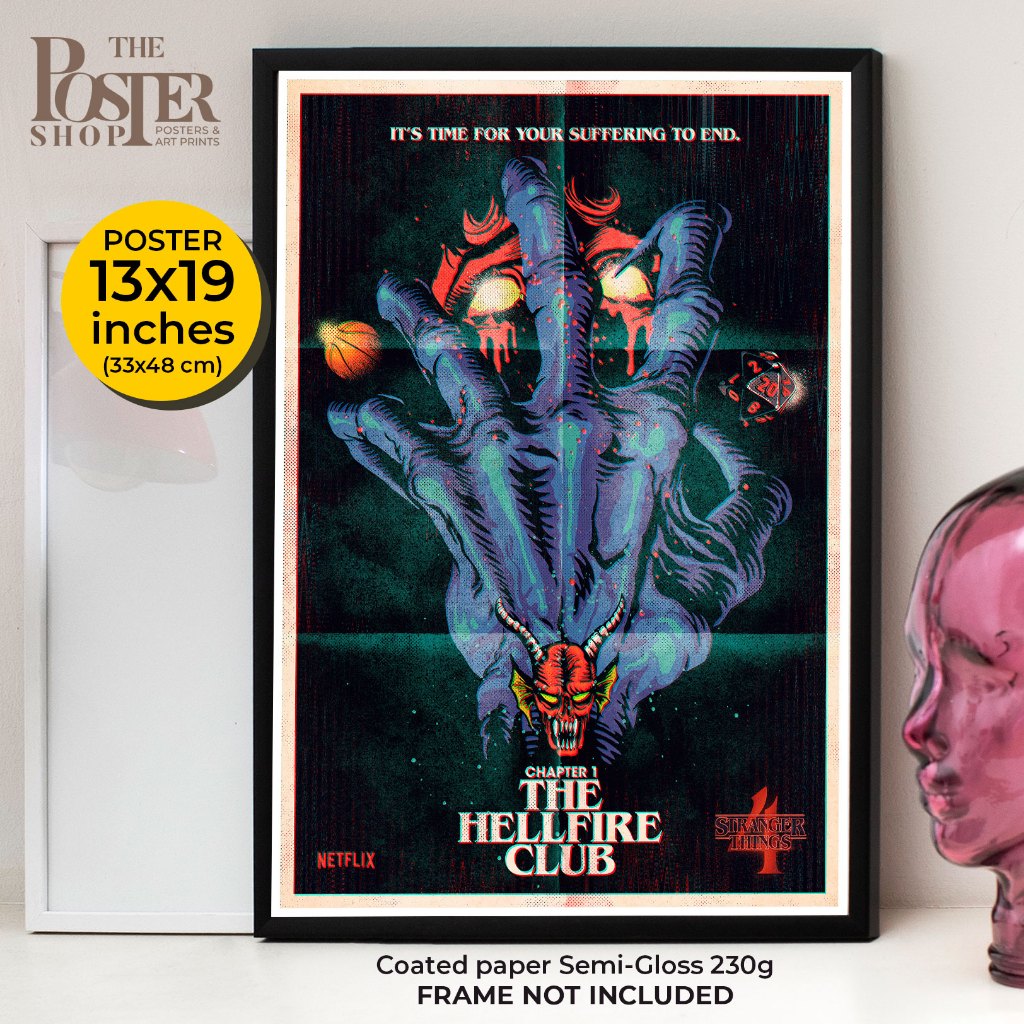 Stranger Things Posters SET2 สเตรนเจอร์ ธิงส์ โปสเตอร์ เซต2 ราคา ถูกที่สุด ดีลบีเคเค แกลเลอรีภาพที่ 2