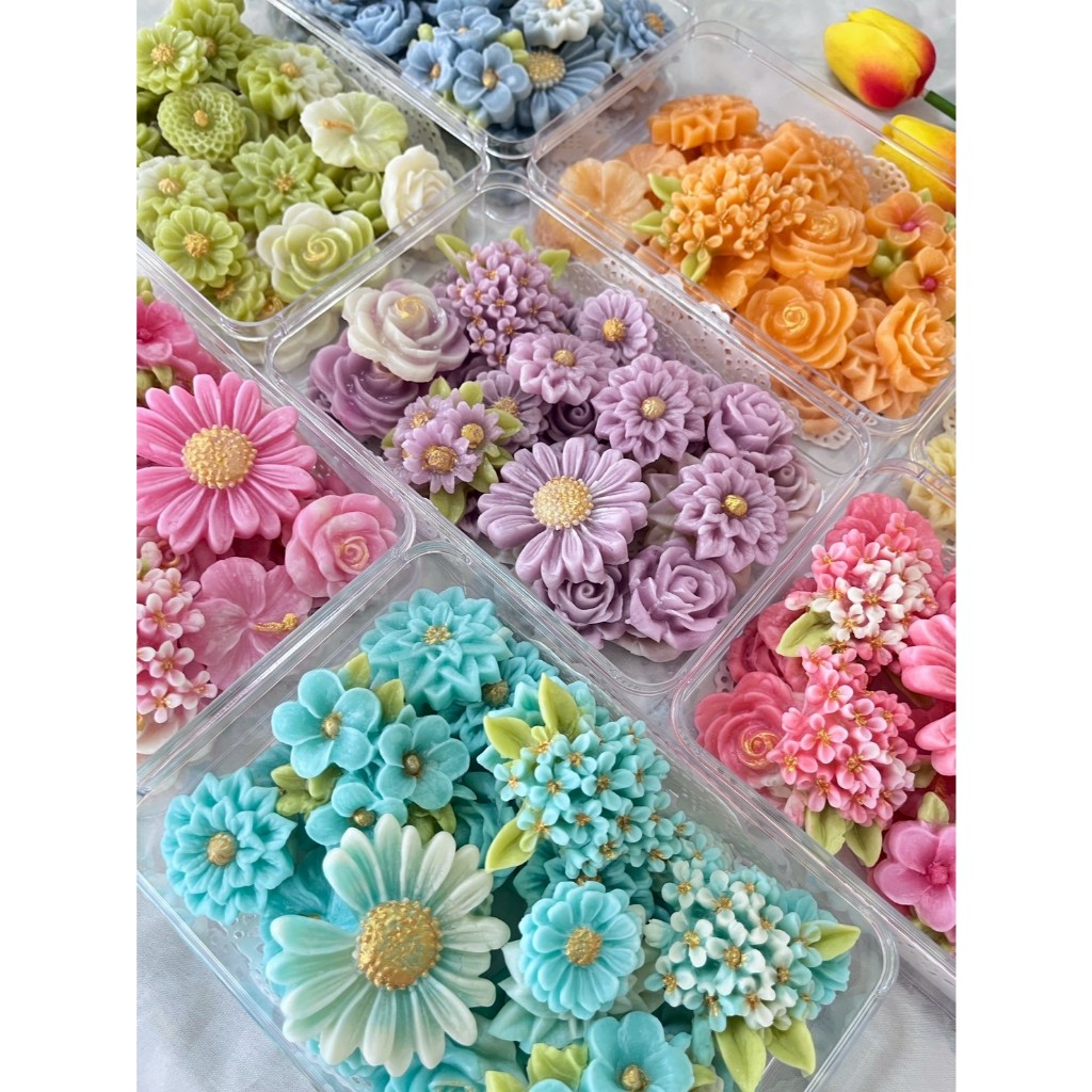 อาลัวเซตสวนดอกไม้ และดอกไม้นานาชนิดสีสันสดใส สูตรหวานมันกำลังดีต้นตำรับสูตรคุณยาย By jasmine