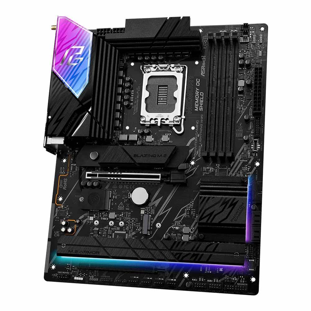 MAINBOARD (เมนบอร์ด) ASROCK B860 LIGHTNING WIFI – INTEL SOCKET 1851 DDR5 ATX ราคา ถูกที่สุด ดีลบีเคเค แกลเลอรีภาพที่ 5