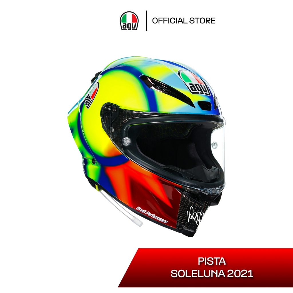 หมวกกันน็อค AGV PISTA GP RR / SOLELUNA 2021