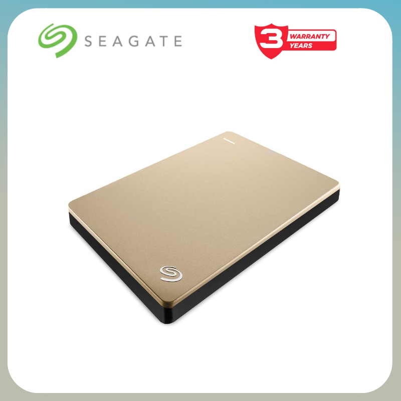 Storage tools！Seagate Backup Slim พร้อม USB3.0 1TB/2TB/4TB, Seagate Original ฮาร์ดไดรฟ์ภายนอก