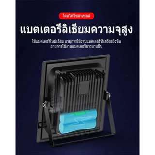 ซื้อ 1 แถม 1 ไฟโซล่าเซลล์ 500W กันน้ำกลางแจ้ง ป้องกันฟ้าผ่า Solar light สว่างอัตโนมัติเมื่อฟ้ามืดLED