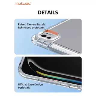MUTURAL Clear Pro เคสไอแพด Gen10/11 iPad Pro11 / Air 8 M4 / Air 7 / Air 6 / Air 4/5เคสฝาพับแกน Y เคสกันกระแทก เคสใส