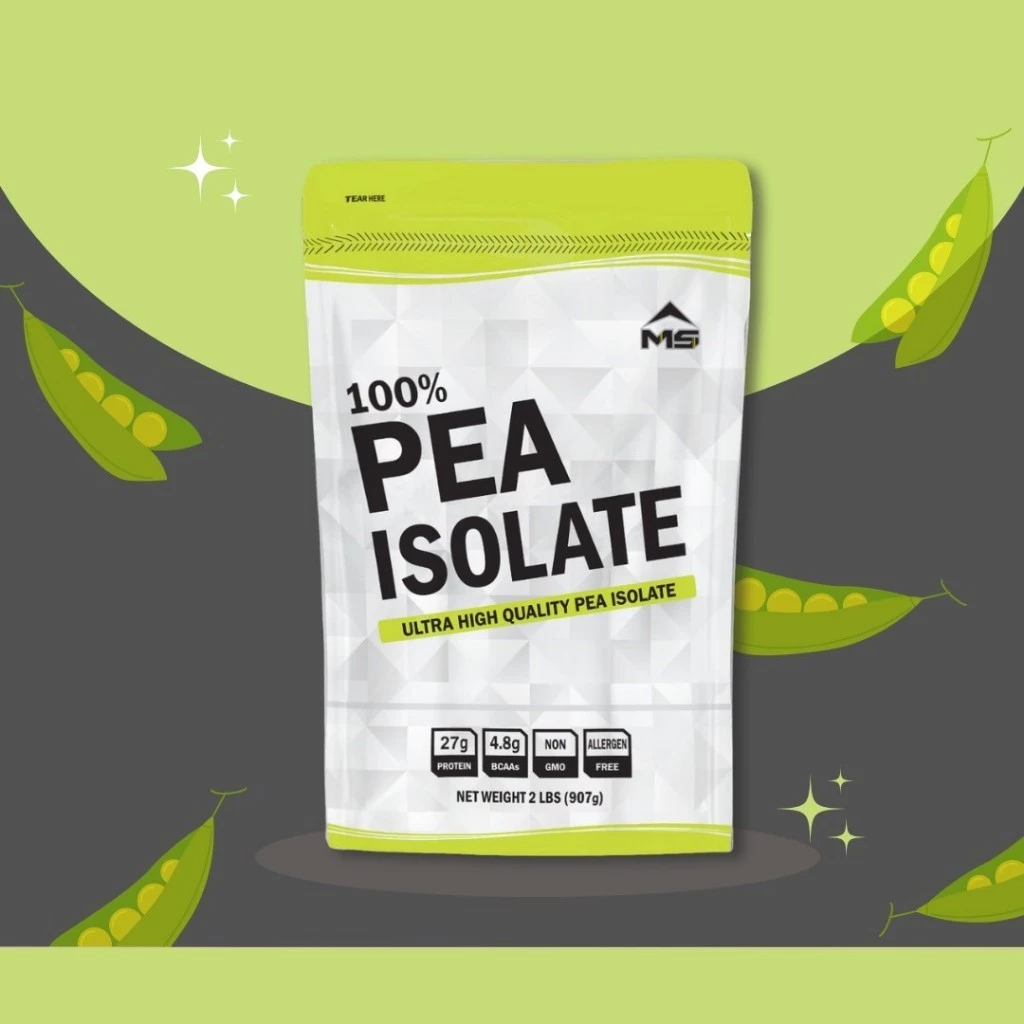 MS PEA PROTEIN ISOLATE พีโปรตีน ถั่วลันเตา โปรตีนพืช แพ้ Whey SOY ทานได้ thumbnail 7