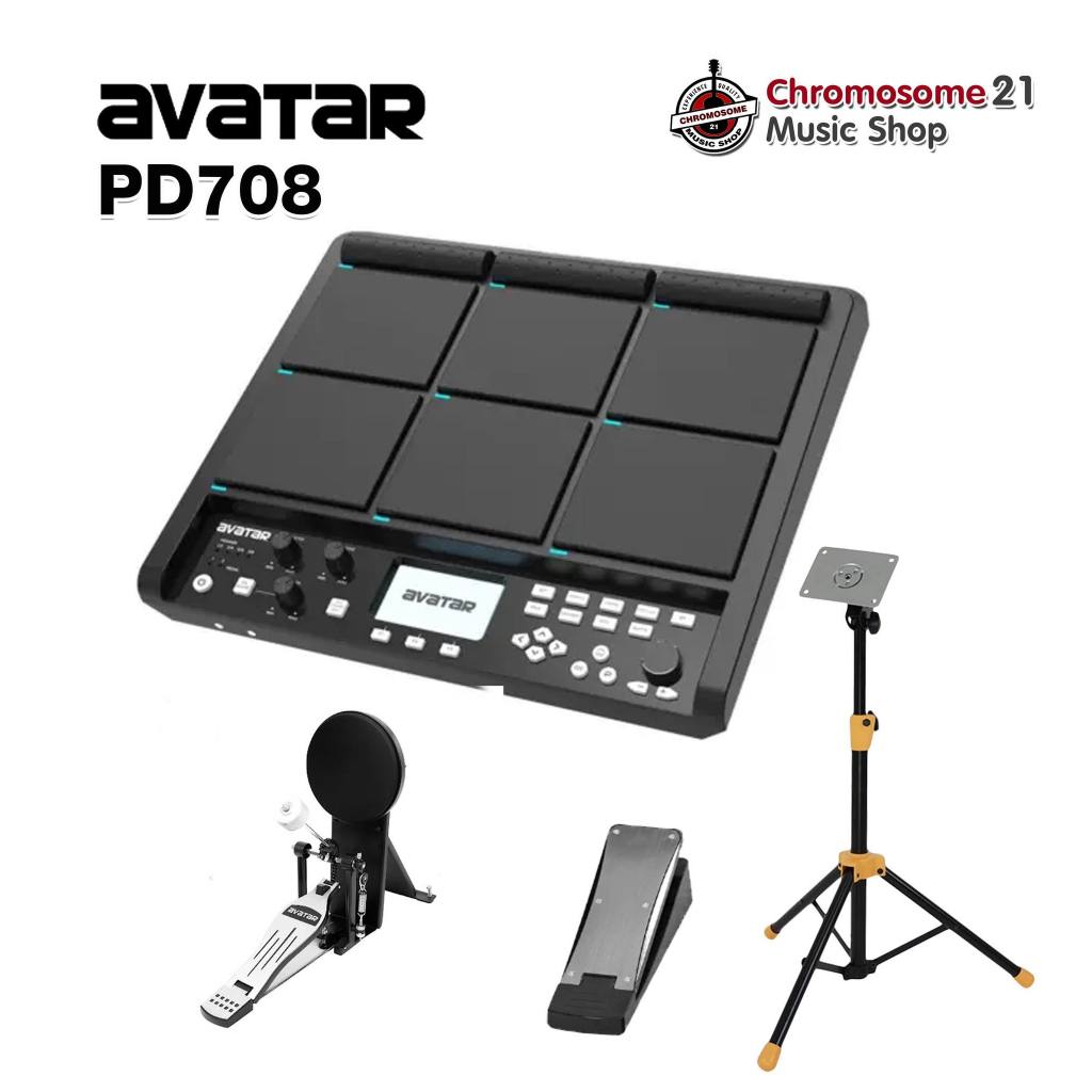 กลองไฟฟ้าแบบแพด Avatar PD708 Sampler Pad