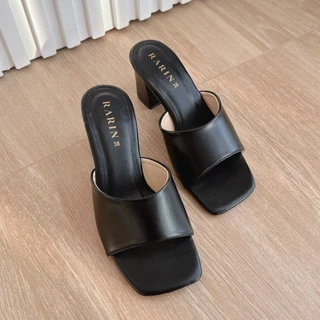 Rarin รุ่น [ Sassy ] 36 - 41 รองเท้าส้นสูง 2.5 นิ้ว **เท้าอวบ/เท้ากว้าง บวกเพิ่ม**
