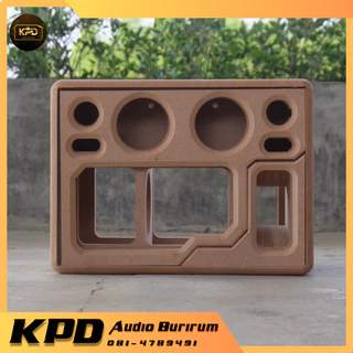 ตู้ลำโพง บลูทูธ DIY งานดิบ กระแทกข้าง 4.5นิ้ว MDF12มม (K45101)