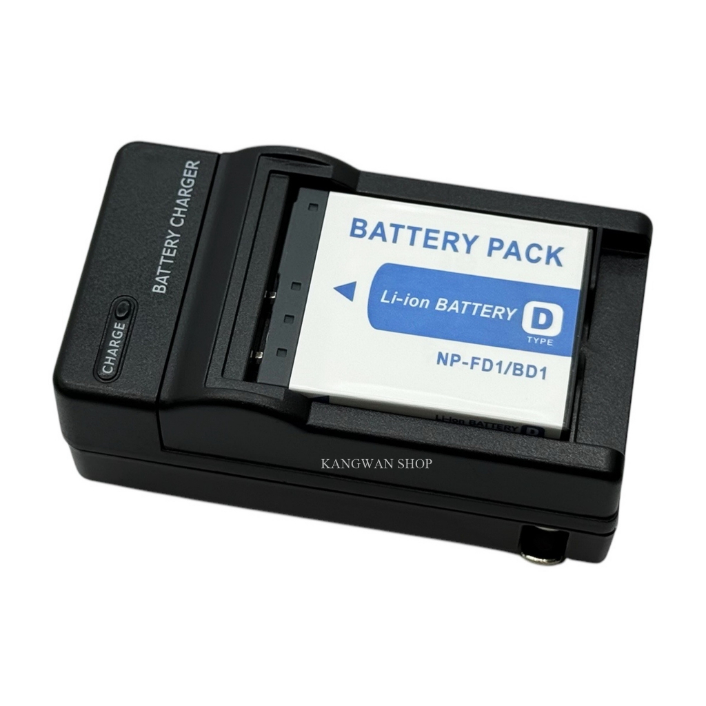 NP-BD1 / NP-FD1 / BD1 / FD1 Battery and Charger For Sony Cybershot DSC-G3,T2,T70,T77,T90,TX1,T200,T300,T500,T700,T900