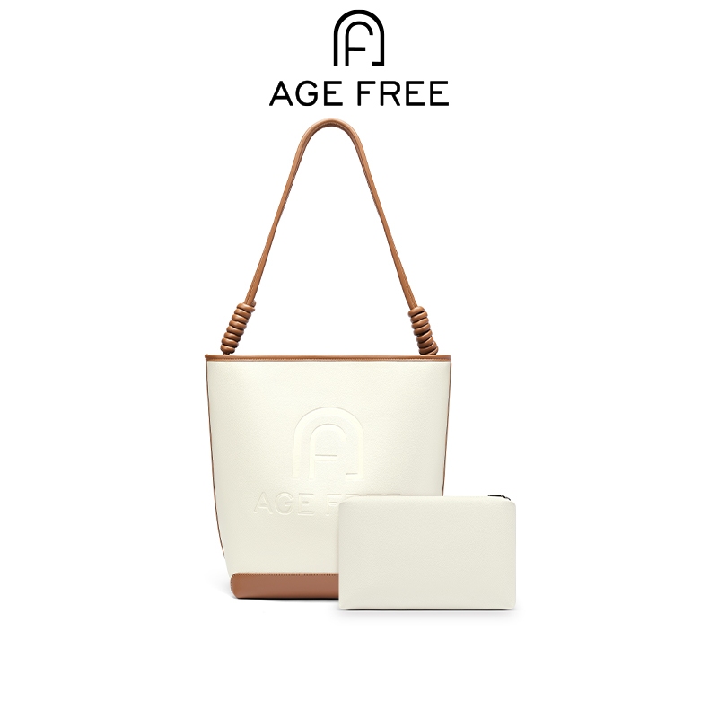 AGE FREE Helene bag กระเป๋าสะพายไหล่ผู้หญิงแฟชั่นใบใหญ่หรูหรา Shoulder Bag