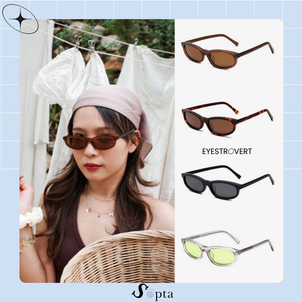 SOPTA OPTICAL -  แว่นตา แว่นกันแดด EYESTROVERT รุ่น ELIO เลนส์ Polarized