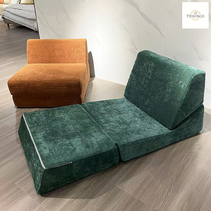 Trikings sofa bed โซฟาปรับนอน โซฟาเบาะสี่อเนกประสงค์พับได้ ทาทามิ โซฟาปรับนอน