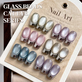 Jillradia สีทาเล็บเจล CAT EYE UV LED สีเงาสวย ติดทนนาน สินค้าคุณภาพดี ขนาด 10 ml.💄พร้อมส่งในไทย💄