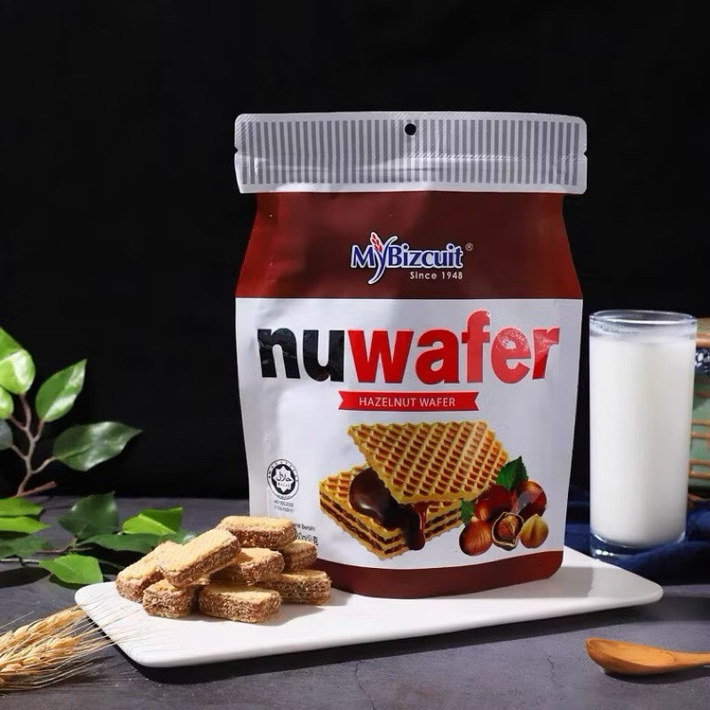 nu wafer เวเฟอร์สอดไส้ช็อคโกเล็ต hazelnut