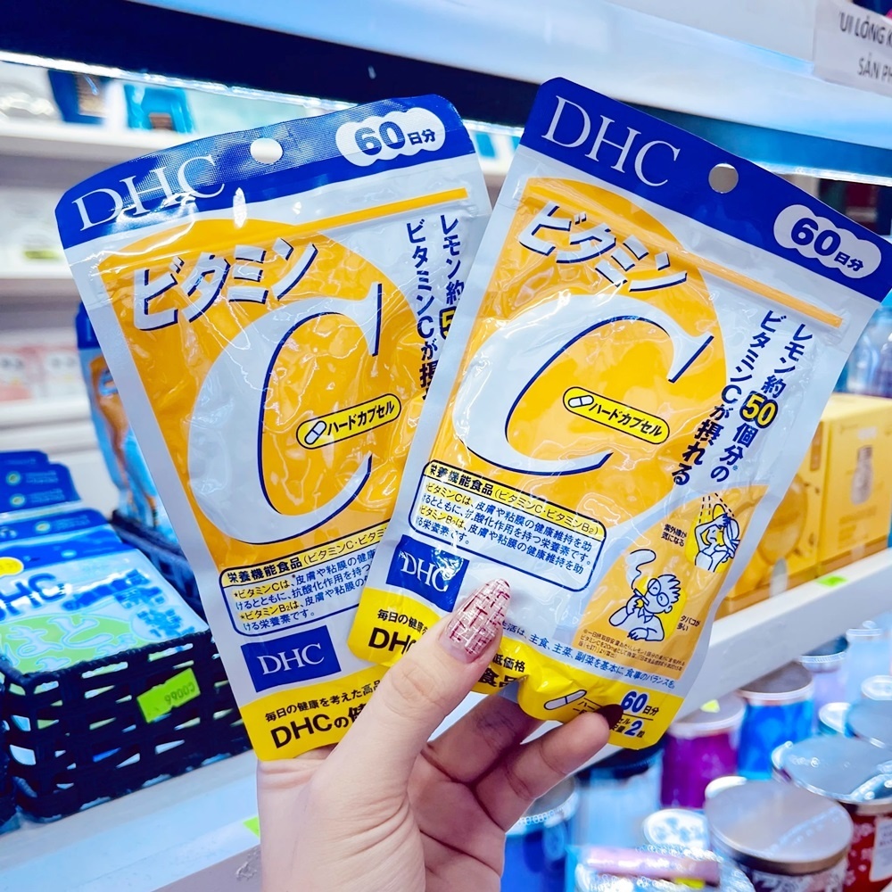 🚚ส่งทุกวัน🔥DHC VitaminC VitC วิตามินซี ขนาด120เม็ด 60วัน