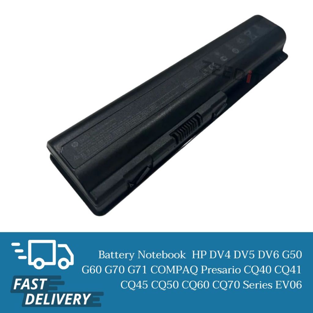 แบตเตอรี่โน๊ตบุ๊ค  HP DV4 DV5 DV6 G50 G60 G70 G71 COMPAQ Presario CQ40 CQ41 CQ45 CQ50 CQ60 CQ70 Seri