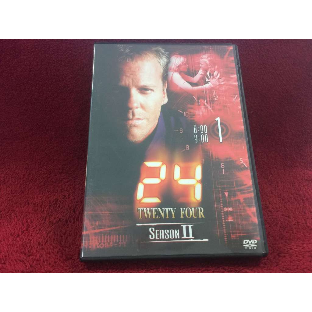 DVD สากล 24 Twenty-Four Season II 1 สภาพตามรูปปก ZD25-120