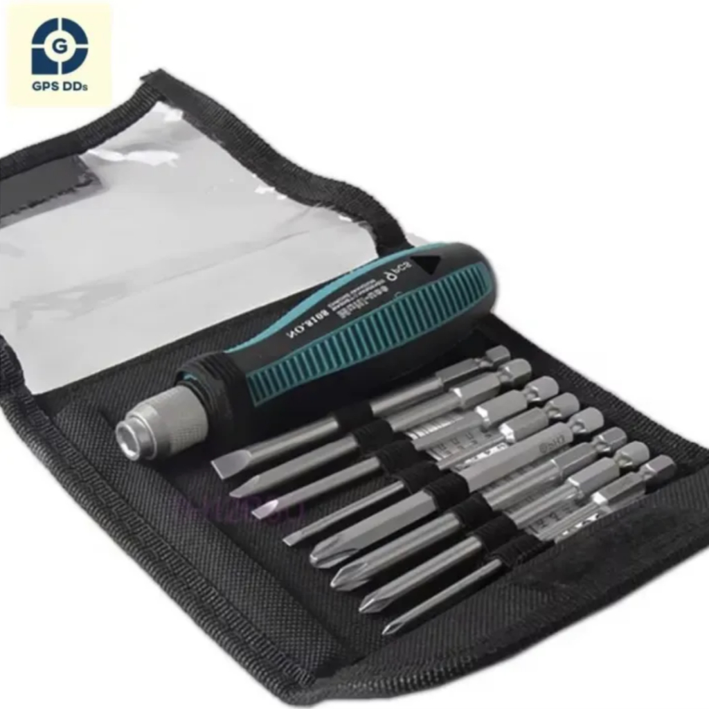 GPSDD PENGGONG ของแท้ 100% ชุดไขควง Phillips Slotted set 9 ชิ้น ปลายแม่เหล็ก
