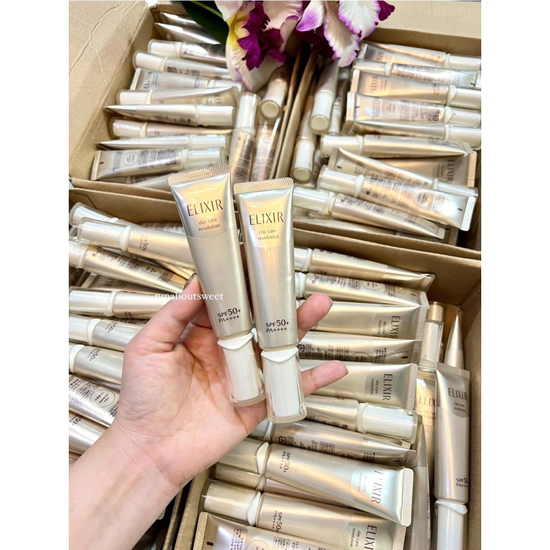 สูตรใหม่ ELIXIR Day Care Revolution SPF50+ PA++++(No box)