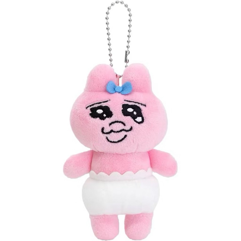 พร้อมส่ง ⚡️ New! Keychain Opanchu Usagi Opanchu Rabbit Mascot Holder