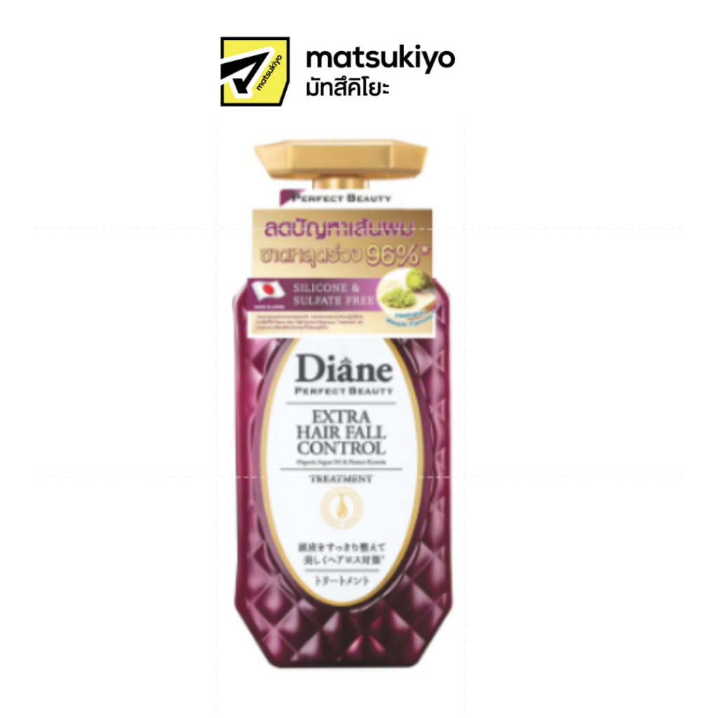 Moist Diane Hair Fall Control Treatment 450ml. มอยส์ไดแอนทรีทเม้นท์แฮร์ฟอลคอนโทรล 450มล.